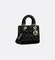 Сумка Dior Lady Dior My Abcdior, модель маленького формата черный