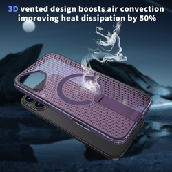 Прозрачный чехол Mesh Pro Magnetic Case для iPhone 16