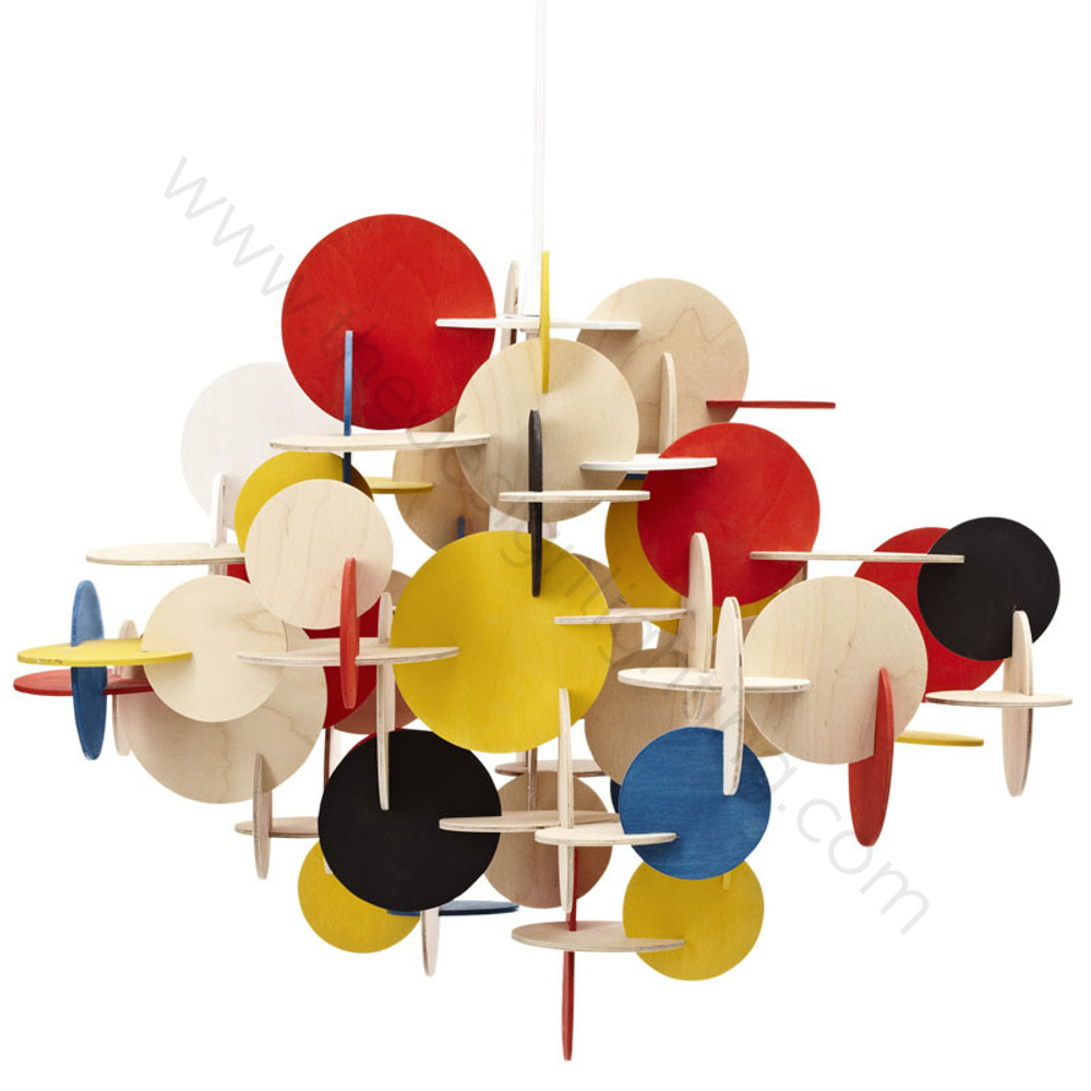 Pendant design lamp  Bau by Normann Copenhagen (Multicolored)