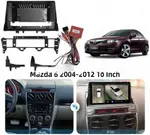 Магнитола для Mazda 6 2002-2007 (вместо верхнего бардачка) - Kuberg SF-9506-B QLed+2K, Android 13, Быстрейшая, CarPlay, 4G SIM-слот