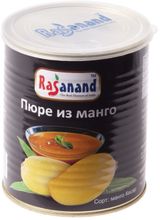 Пюре манго Rasanand Kesar Mango Pulp 850 г, 2 шт
