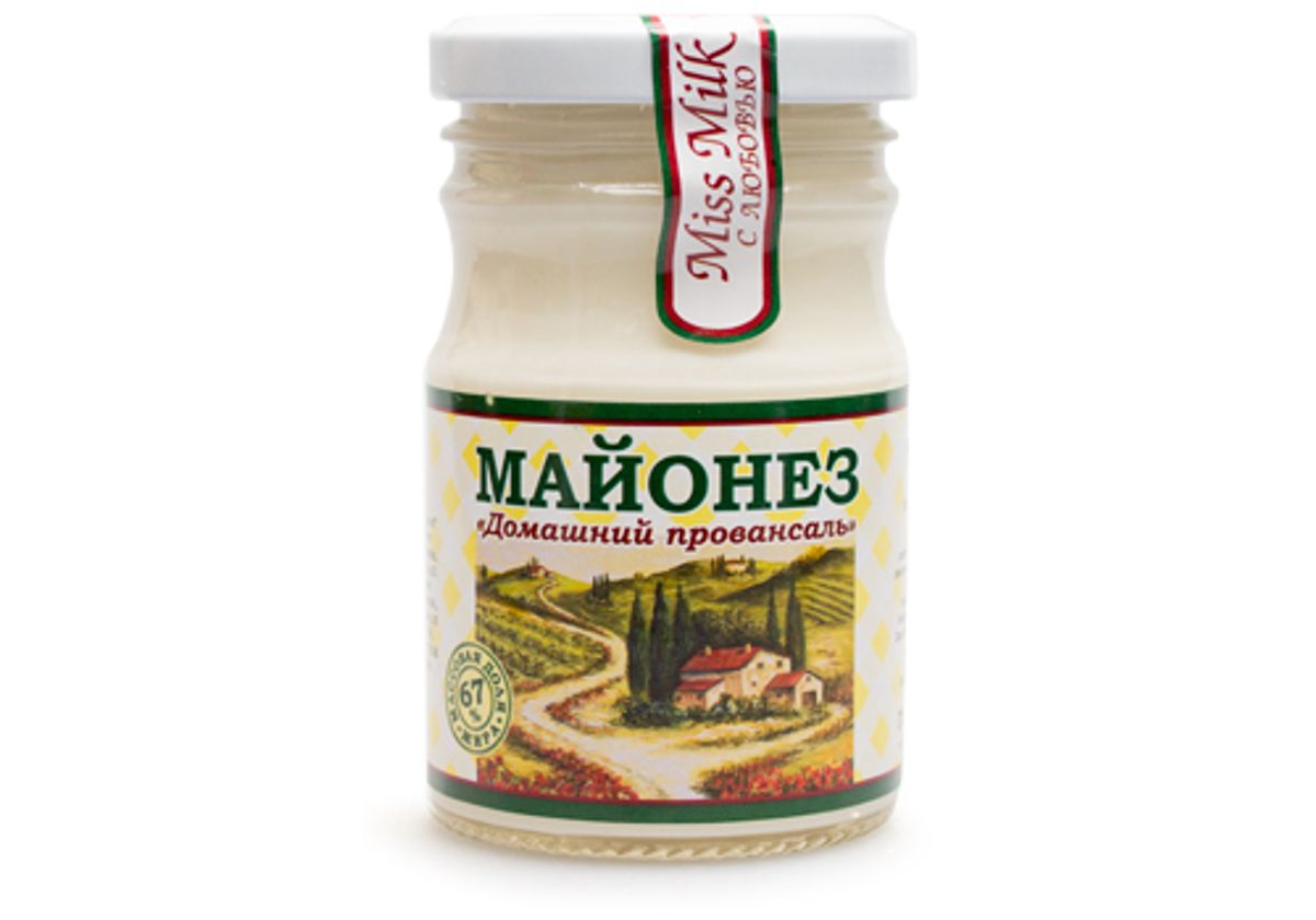 Майонез "Домашний провансаль" 67% Miss Milk, 200мл