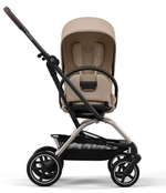 Прогулочная коляска Cybex Eezy S Twist Plus 2 TPE Almond Beige с дождевиком