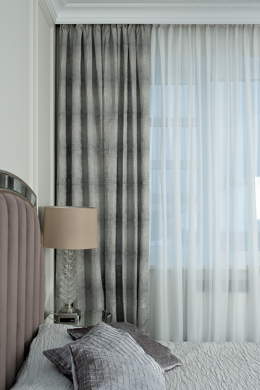 Тюль Тюль Rotterdam 275x320см Garda Decor экрю Бежевый