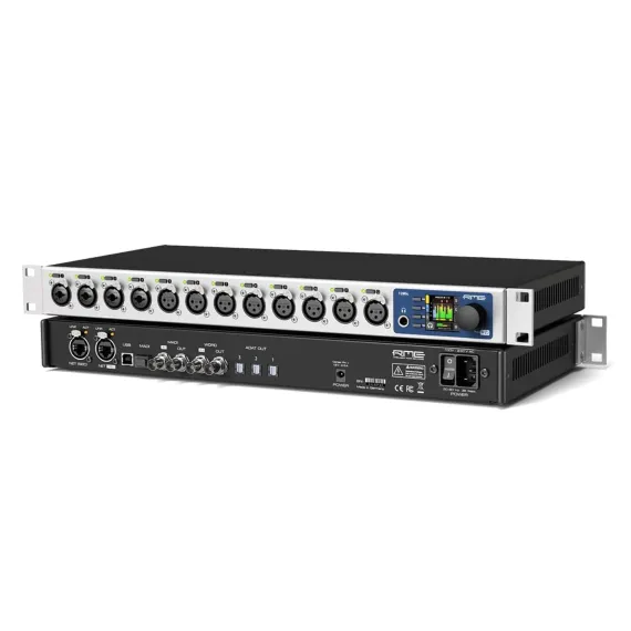 RME 12Mic-D Silver/Black