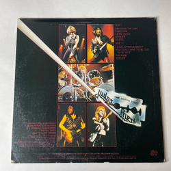 Винтажная виниловая пластинка LP Judas Priest British Steel (Япония 1980) (Без Оби) Breaking The Law