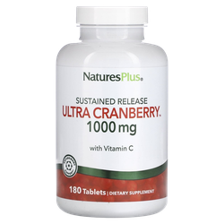 Natures Plus Ultra Cranberry 180 Клюква и Витамин С