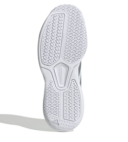 Женские теннисные кроссовки Adidas Avaflash - cloud white/silver metallic/flash aqua