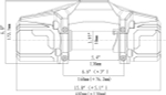 Лебёдка автомобильная электрическая 12V Runva 6000 lbs 2722 кг (стальной трос)