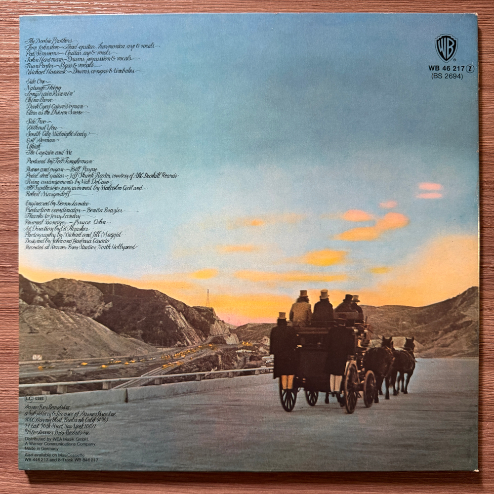 The Doobie Brothers ‎– The Captain And Me (Германия 1977г.)