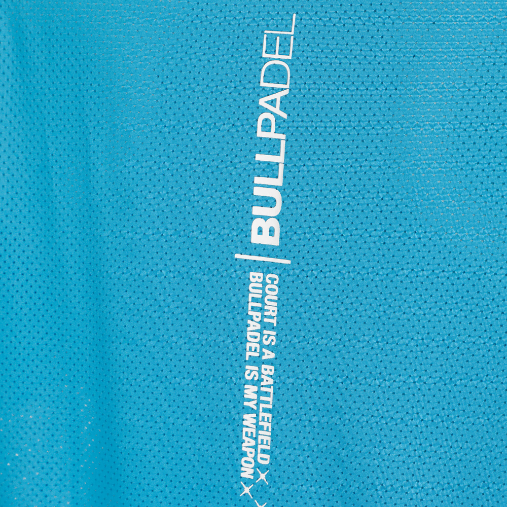 Мужское теннисное поло Bullpadel Actua T-Shirt Men - Blue