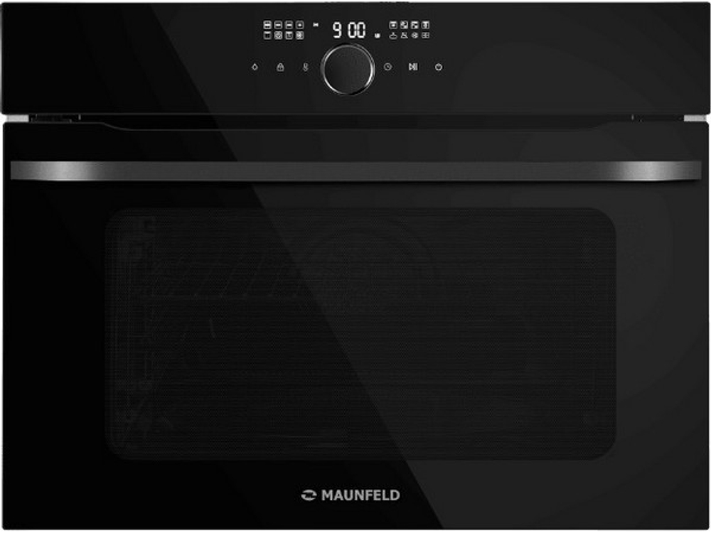 Духовой шкаф MAUNFELD XCMO4418GB Glossy компактный с СВЧ