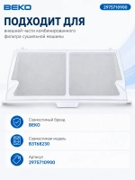 Фильтр для сушильной машины C90001428 - 2975710900