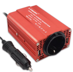 Инвертор 12V-220V 300W красный  Lvyuan