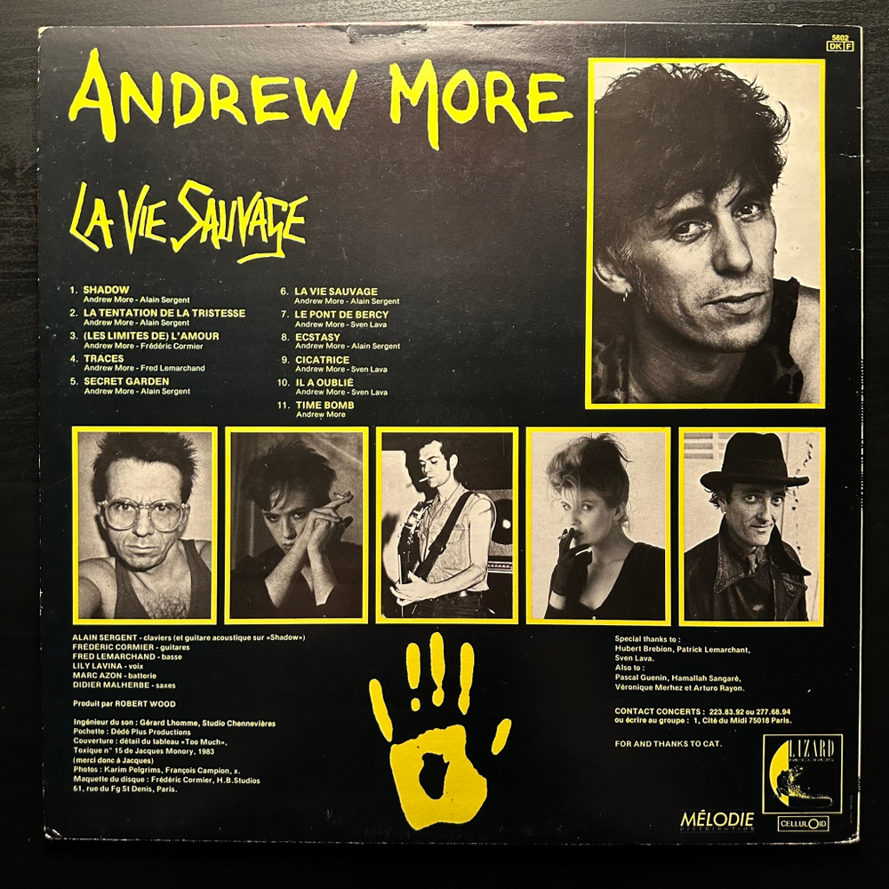 Andrew More - La Vie Sauvage (Франция 1983г.)