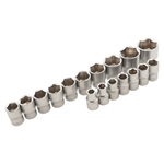 Набор инструментов 108 предметов, CrV, 1/2", 1/4" Сибртех