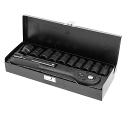 Набор инструментов ударный 12пр. 1/2''(12гр.) Forsage F-4122-9