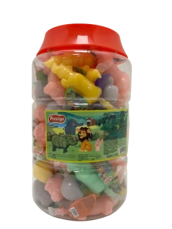 Фруктовое желе в мини формах дикие животные ,70шт