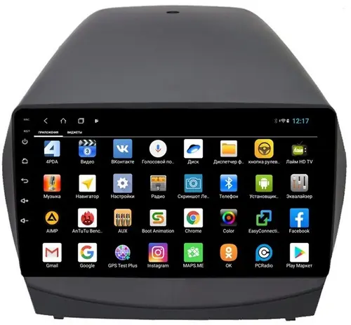 Магнитола для Hyundai iX35 2009-2015 - Parafar PF361XHD на Android 13, CarPlay, 4G SIM-слот