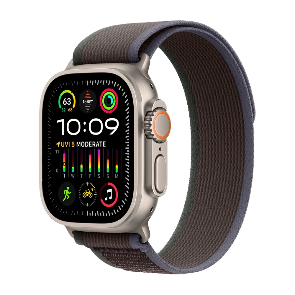 Умные часы Apple Watch Ultra 2 GPS + Cellular, 49mm, Trail Loop S/M, Blue/Black (Синий / Черный)