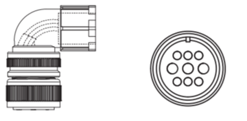 PWR-CON 1KW-9P