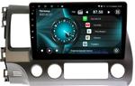 Магнитола для Honda Civic 2005-2012 (левый руль, рамка 10)- Vaycar VA20-0044 на Android 13, Быстрая, 4G SIM-слот