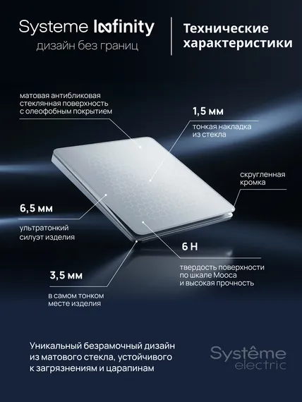 Розетка компьютерная RJ-45 Cat 6 2-я Systeme Electric Infinity Таежное утро FSE000888