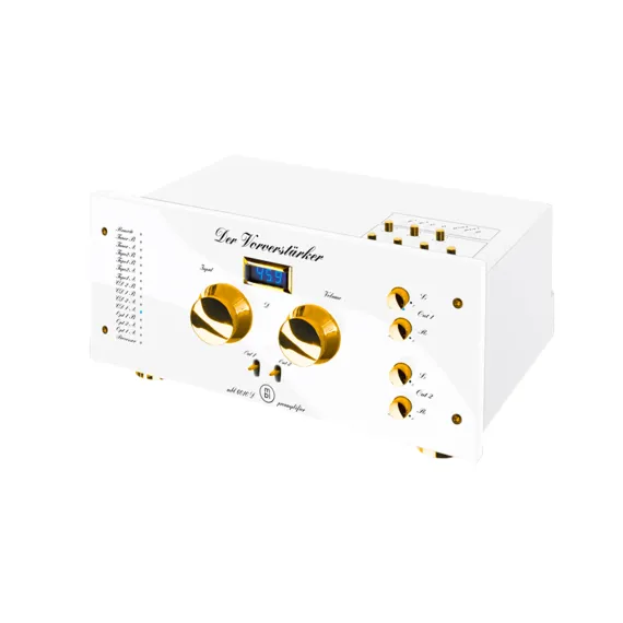 MBL 6010 D Preamplifier Piano White Gold