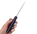 Нож Slender S, N690, микарта синяя, 211.0956