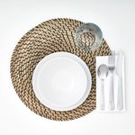 Салфетка для сервировки IKEA LATTAD (ЛЭТТАД), Водный гиацинт, 37 см