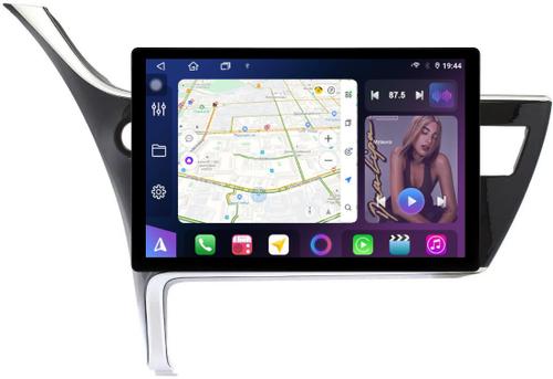 Магнитола для Toyota Corolla E180 2016-2019 (Китай) - FarCar BX877 монитор 13" 2K QLED на Android 13, TS10, 6+128, CarPlay, 4G SIM-слот
