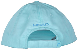 Теннисная кепка Head Kids Cap Owl — turquoise/lightblue