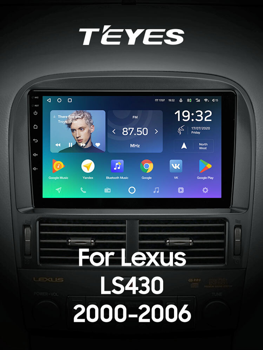 Teyes SPRO Plus 9" для Lexus LS 430 2000-2006