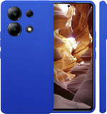 Мягкий Soft Touch чехол из силикона для XIAOMI REDMI NOTE 13 4G (не 5G,PRO!) с бархатной подкладкой