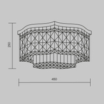 Потолочный светильник Maytoni DIA005CL-06G