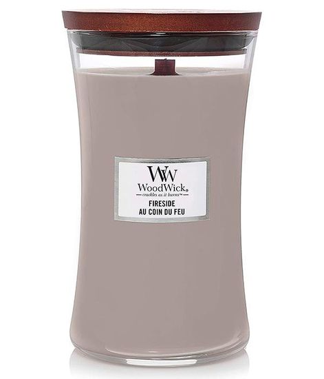 У камина, ароматическая свеча, WoodWick