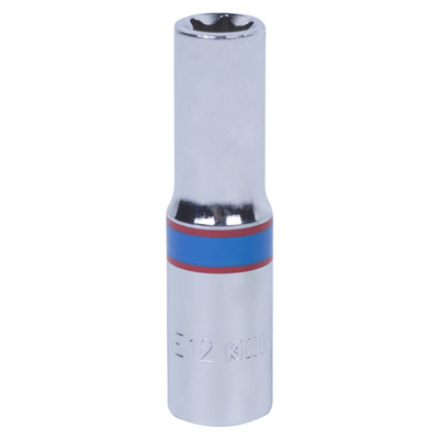 KING TONY (327512M) Головка торцевая глубокая TORX Е-стандарт 3/8", E12