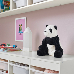 IKEA KRAMIG  (ИКЕА КРАМИГ)  -  Мягкая игрушка - белая/чёрная