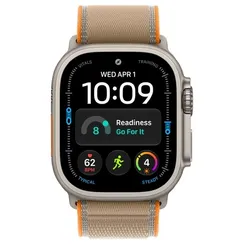 Умные часы Apple Watch Ultra 4 49 мм Natural Titanium Trail Loop Песочный