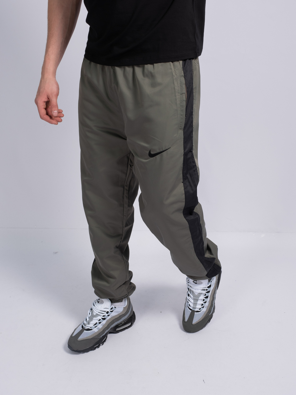 Спорт.штаны Nike #1332 (хаки)