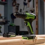Дрель-шуруповерт акк. Greenworks GD24DD35, 24V, б/щет, 29/35Нм,2x2Ач,ЗУ,кор (3704007CUC)