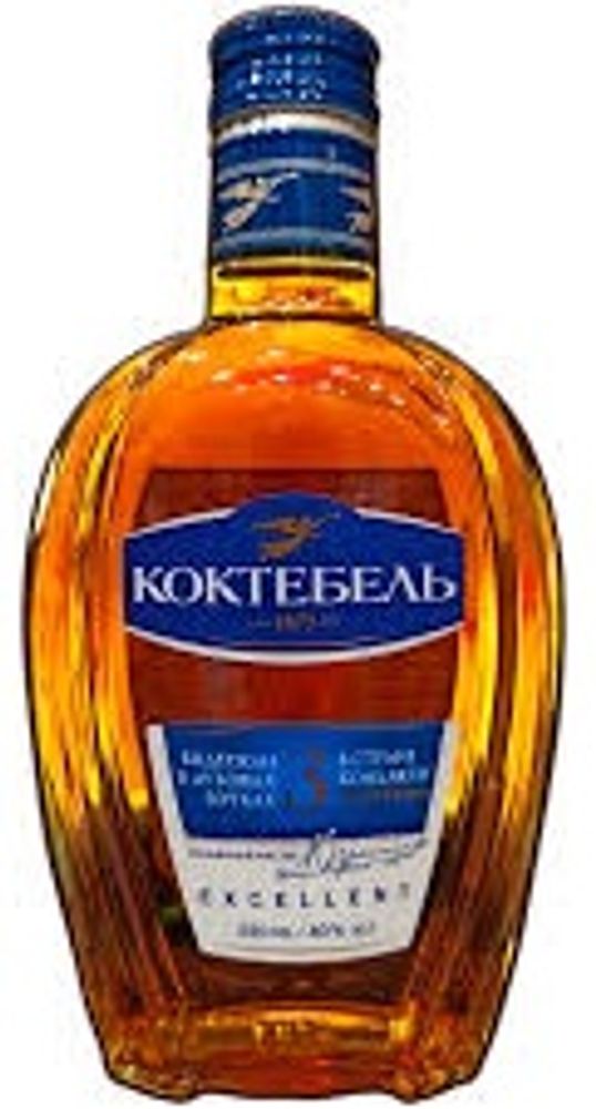 Коньяк Коктебель 3 года