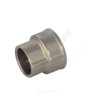 Муфта латунь никель переходная Ду 32х25 (1 1/4"х1") ВР/ВР SantechSystems