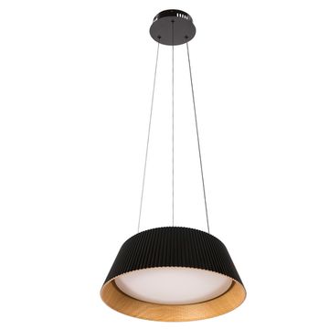 Подвесной светильник LED 24W 4000К 10224P Black чёрный Evans LOFT IT