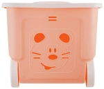 Ящик на колесах Lalababy Play with Me 50л персиковая карамель