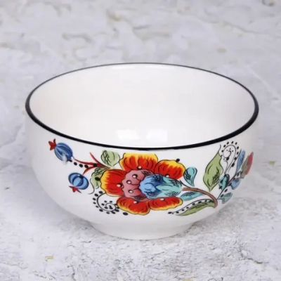 Салатник керамический 400мл «Magic Flower» 11*6см