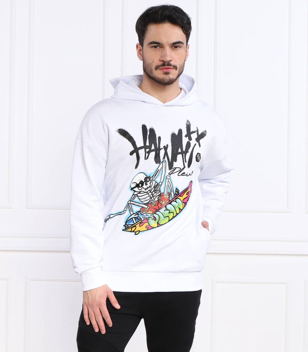 Худи Philipp Plein - белый(MJB2907 PJO002N)