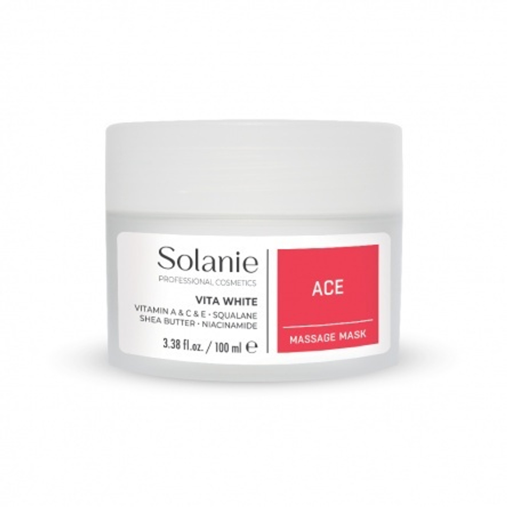 Маска массажная осветляющая VITA WHITE ACE massage mask, 100 мл