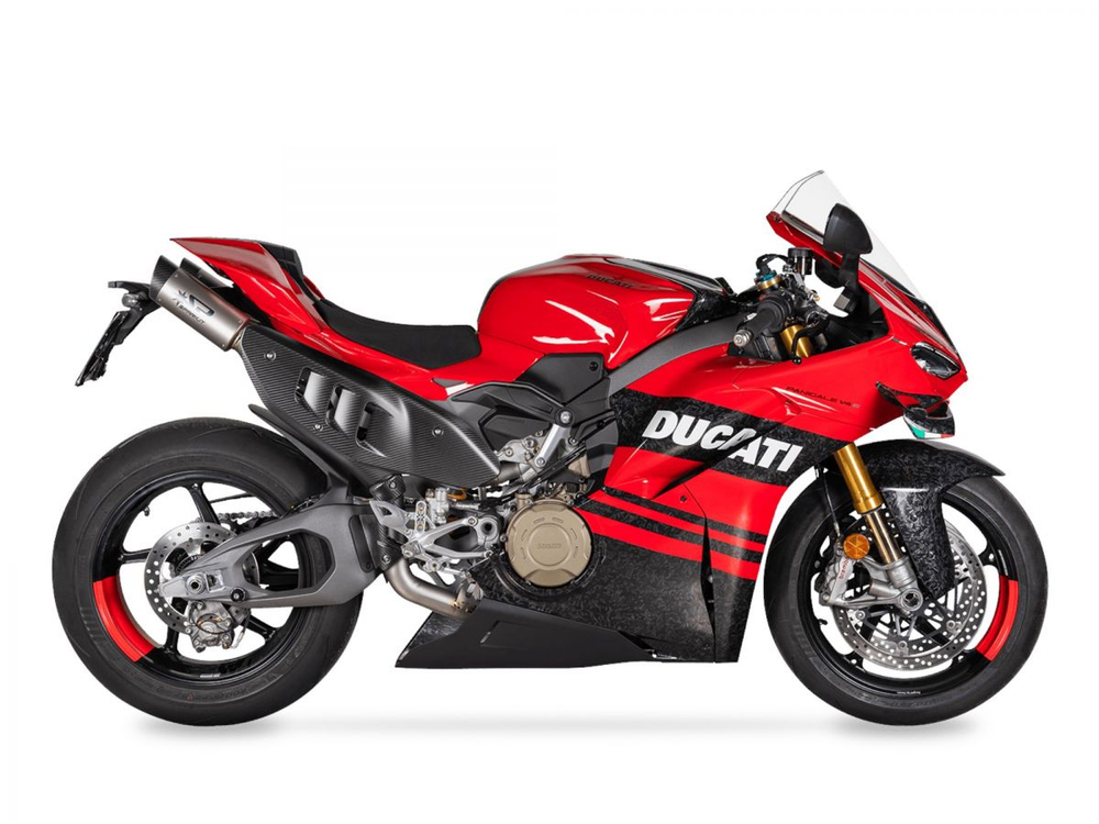GDU8854T SPARK COMPLETE RACING DYNO TITANIUM EXHAUST (P V4 2025, SF V4 2025)