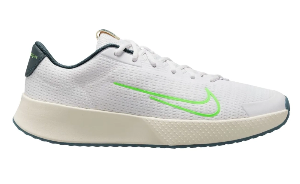 Мужские теннисные кроссовки Nike Vapor Lite 2 - white/green strike/deep jungle
